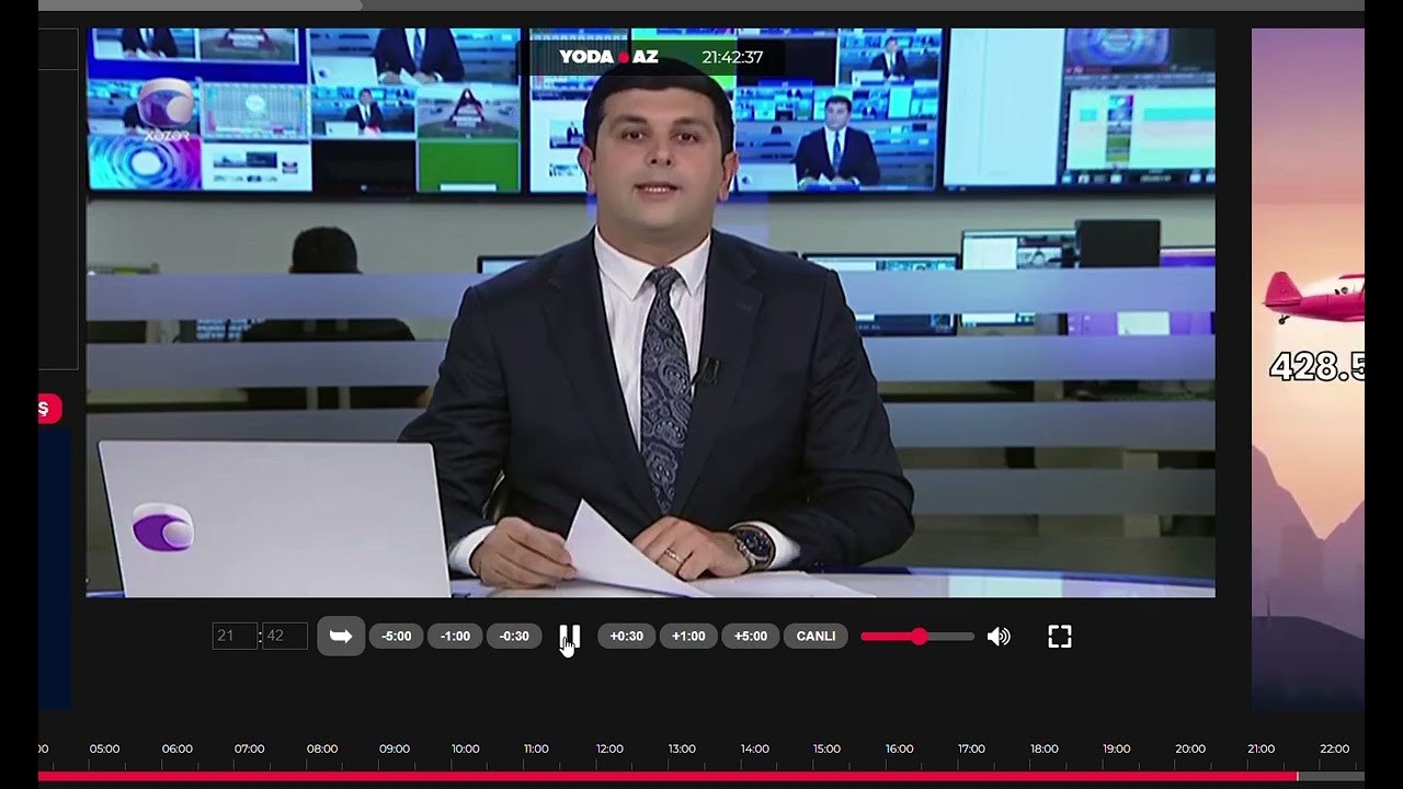 İdman Xəzər TV, axsam