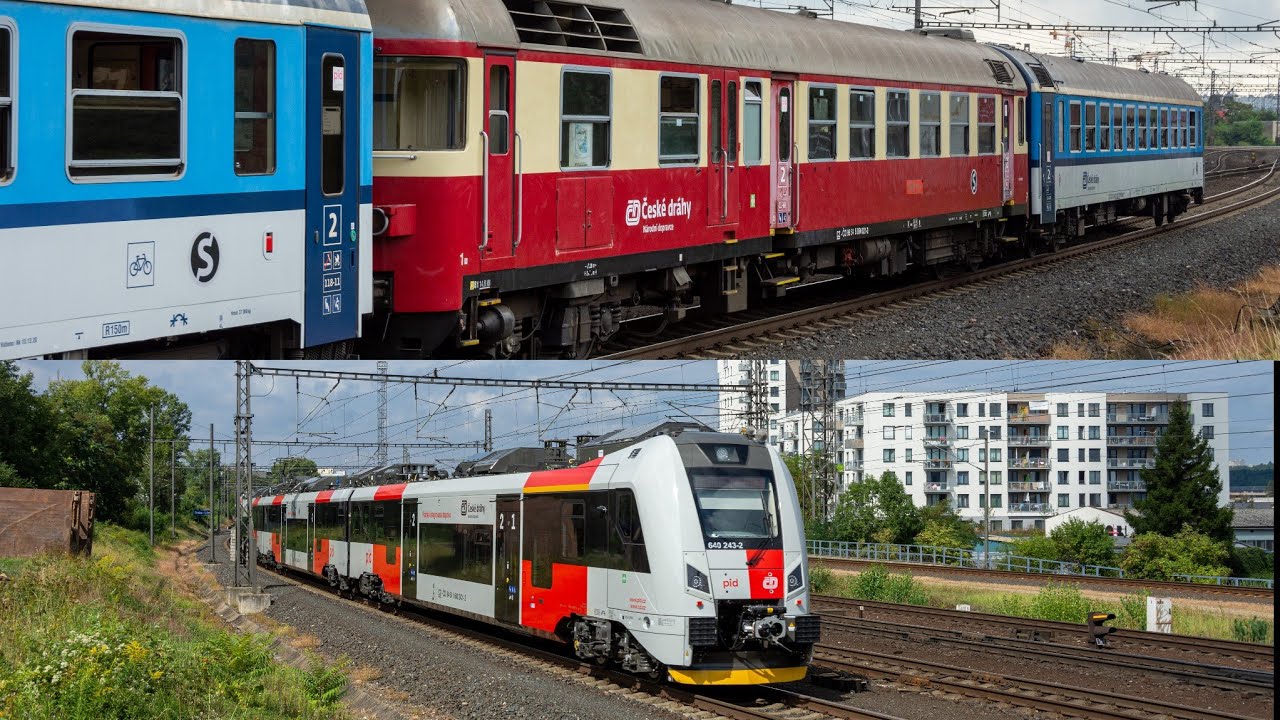 PRAGA LIBEŇ | TRENI MERCI E PASSEGGERI IN REPUBBLICA CECA PT.2