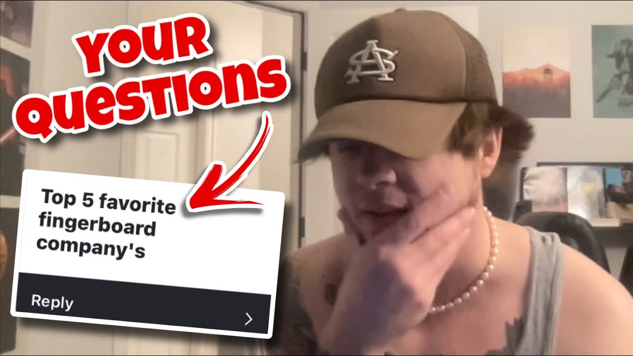 Любимые компании-производители фингербордов, хобби, еда и многое другое | Вопросы и ответы MintFB