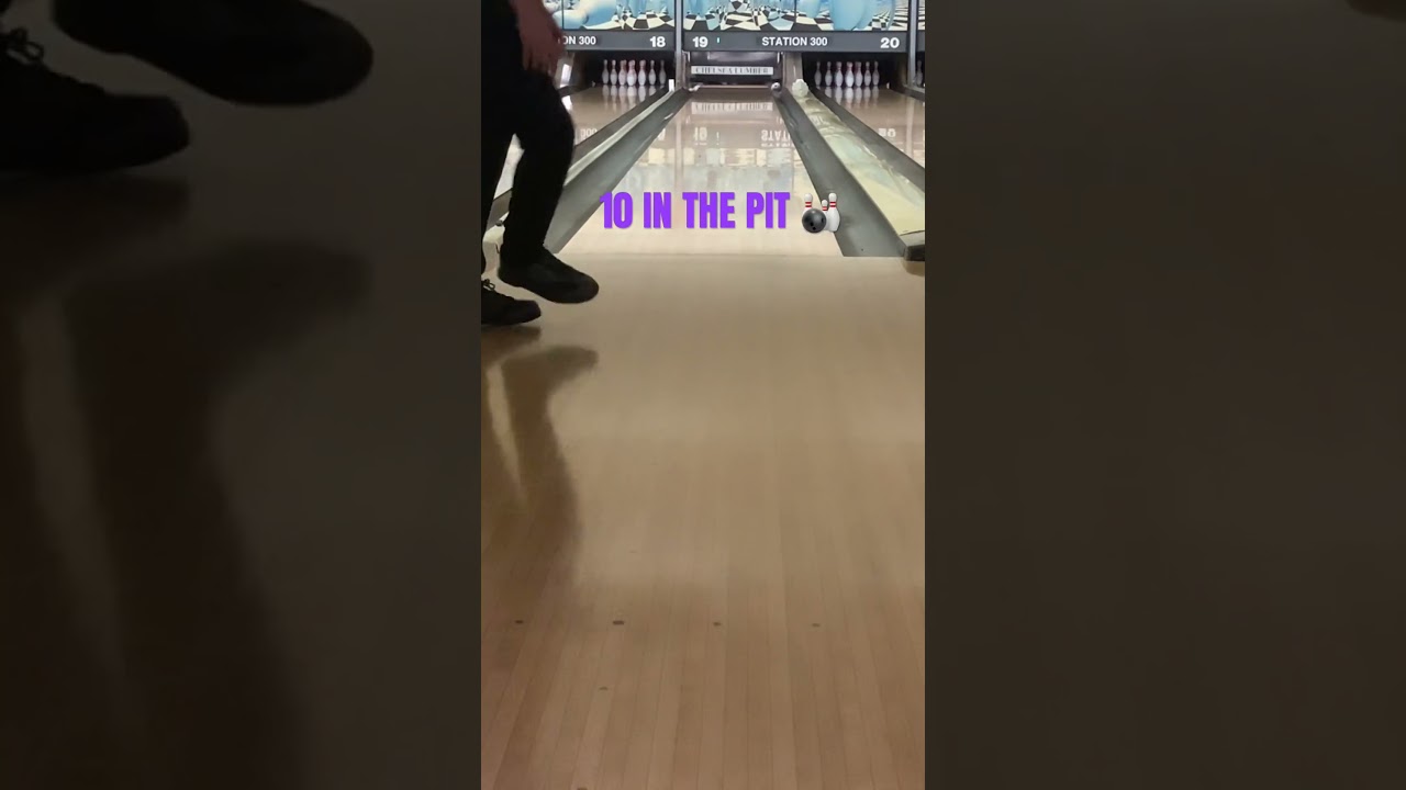 10 IN THE PIT!🎳