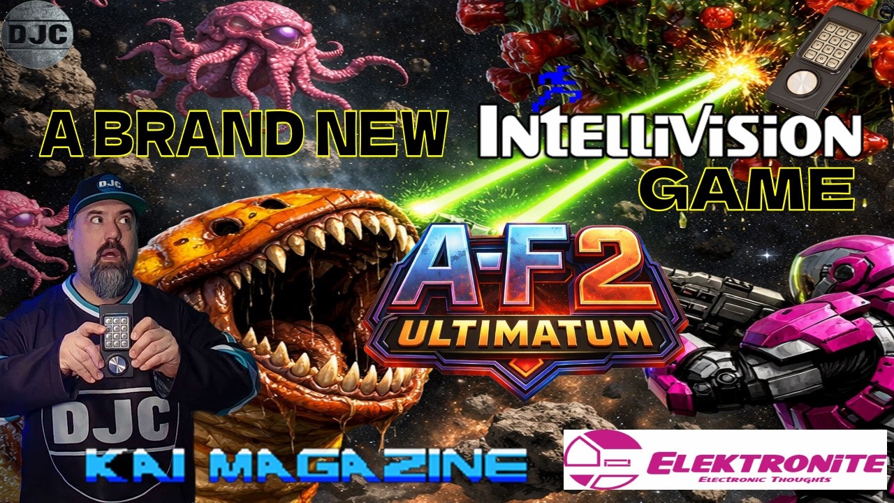 A Brand New INTELLIVISION GAME is Coming!  A-F 2 - Ultimatum