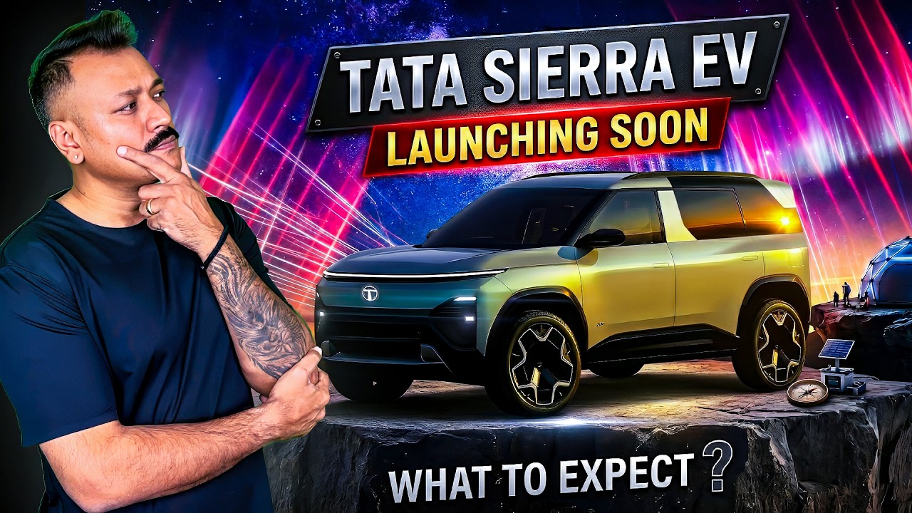 Tata Sierra EV Launching Soon! ⚡ What Can We Expect? Price, Range & Features