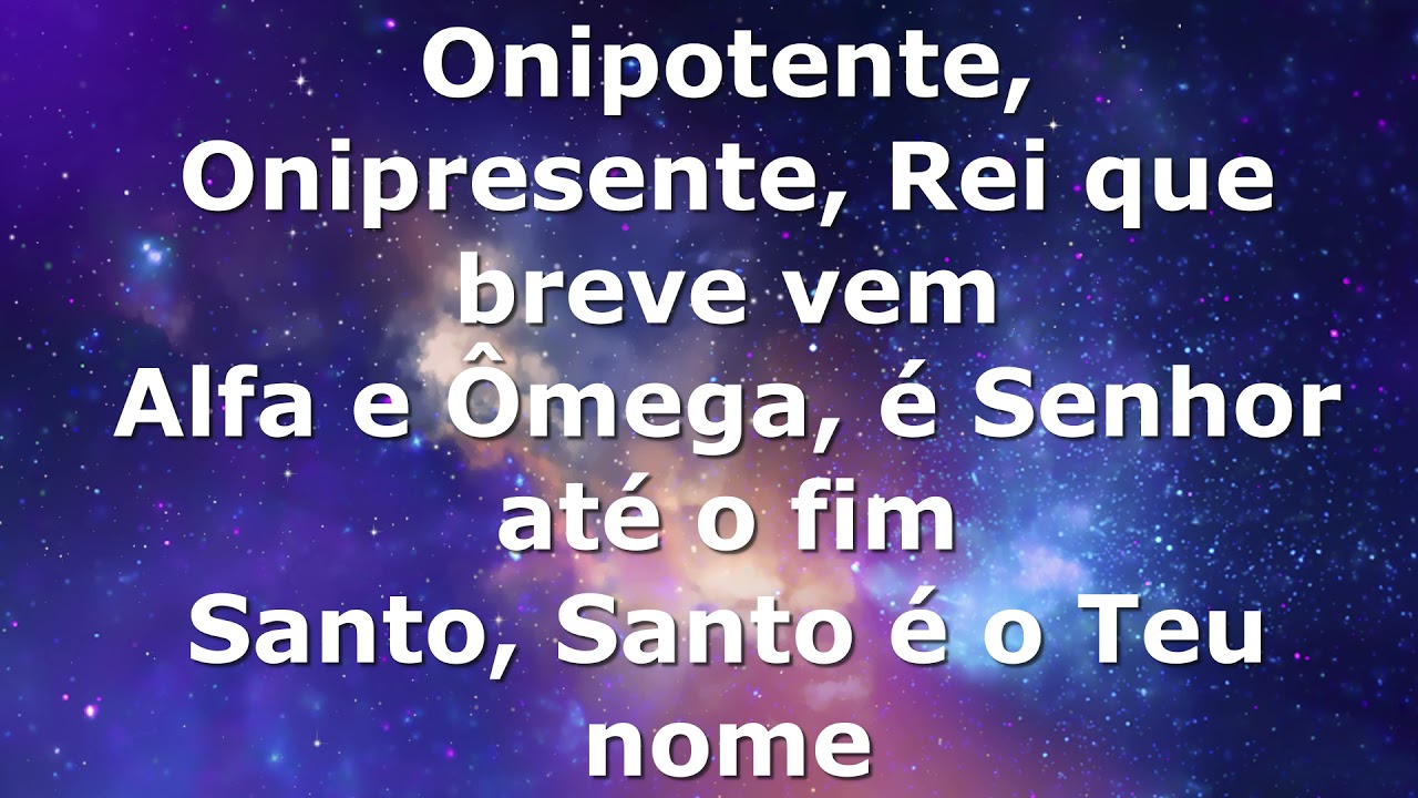 Danielle Cristina - DEUS TU ÉS SANTO (LETRA)