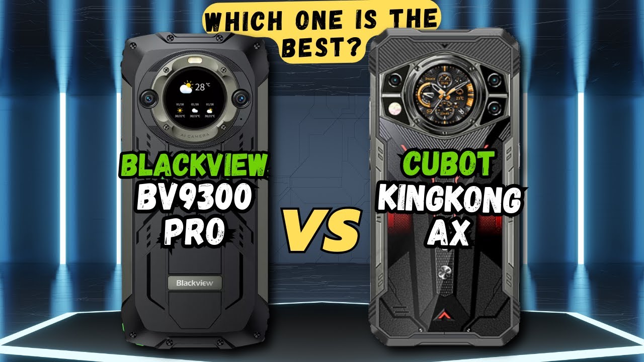 Blackview BV9300 PRO vs Cubot KingKong AX | Full comparison & price🔥