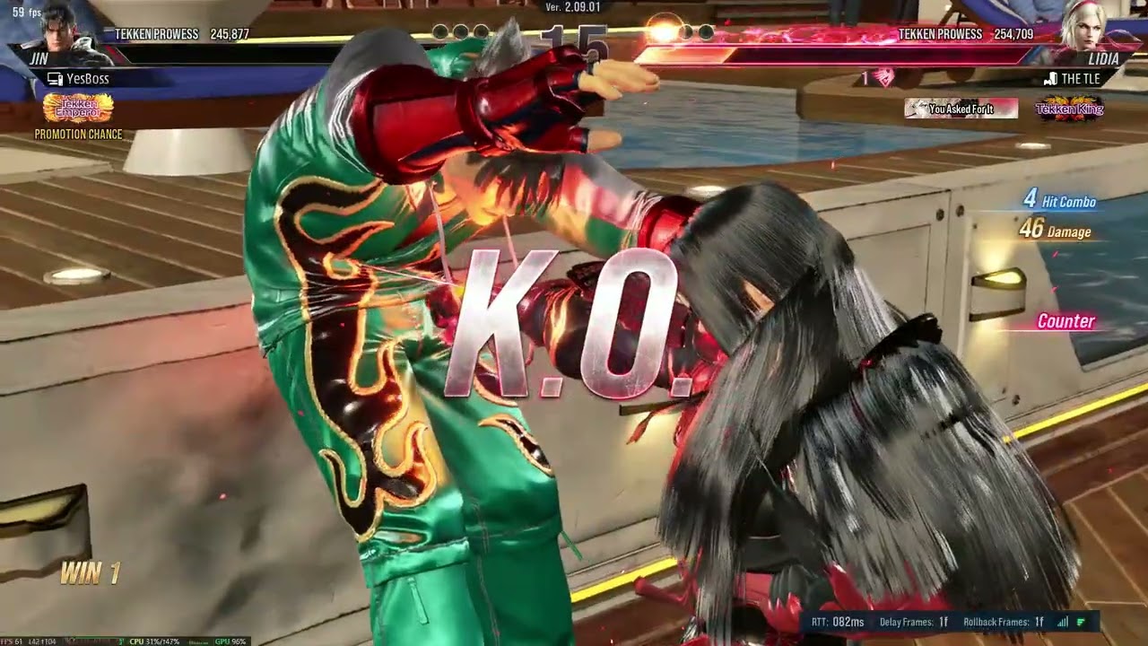 JIN vs LIDIA | Tekken 8 Rank Season 2