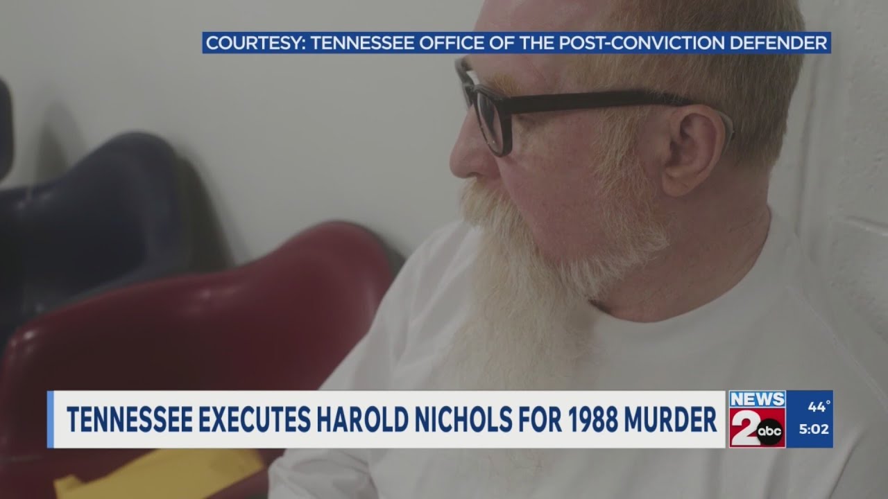 Tennessee executes Harold Nichols for 1988 murder
