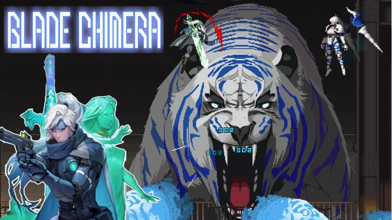 BLADE CHIMERA Part 5 Final Boss and Normal Ending All Item & Jigsaw Metroidvania Action Indie Game