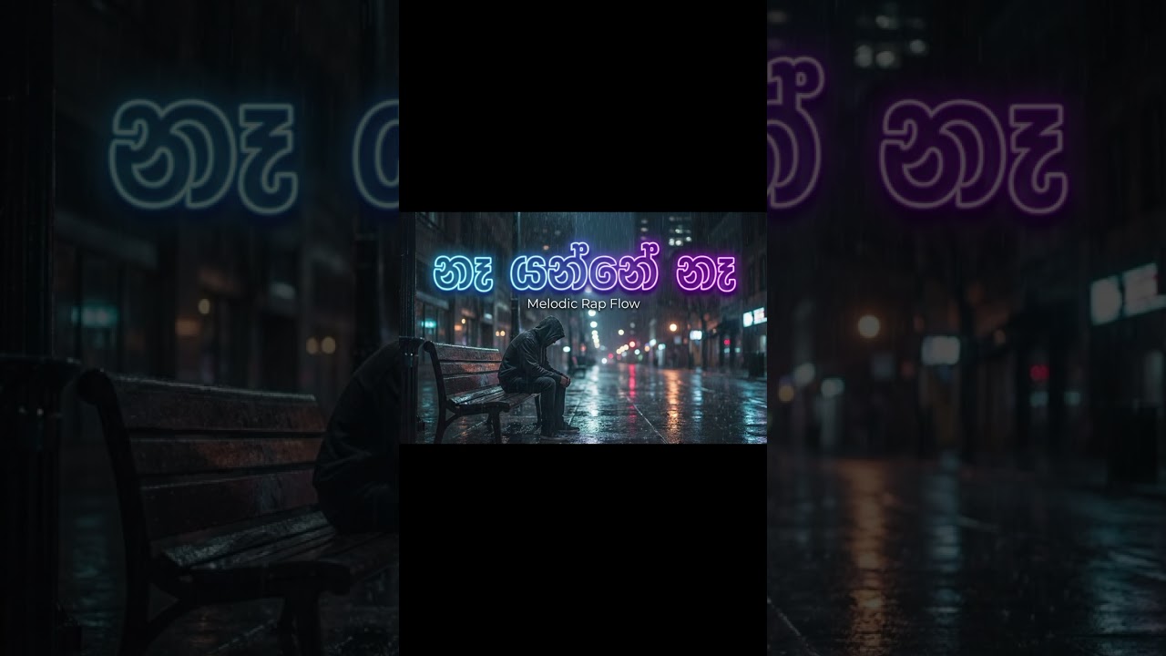 නෑ යන්නේ නෑ | Naa yanne naa | melodic rap 