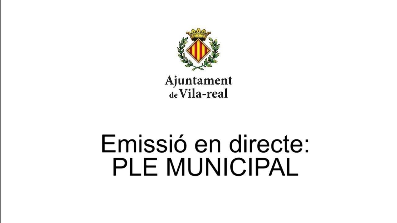Ple extraordinari i urgent de 12 de setembre de 2025