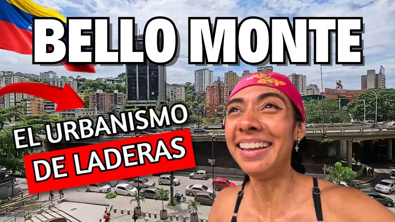 Recorriendo la PRIMERA URBANIZACI&Oacute;N construida sobre LADERAS en Caracas- COLINAS DE BELLO MONTE
