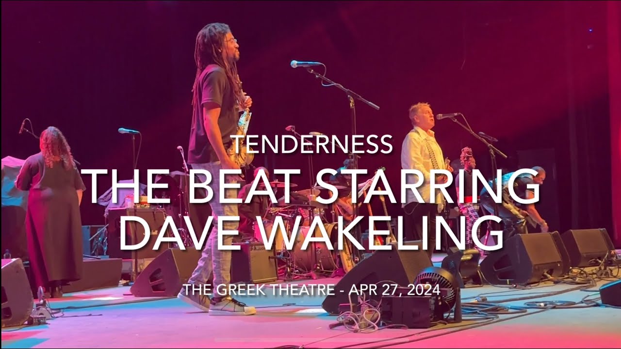 Tenderness - The English Beat (The Beat) starring Dave Wakeling
