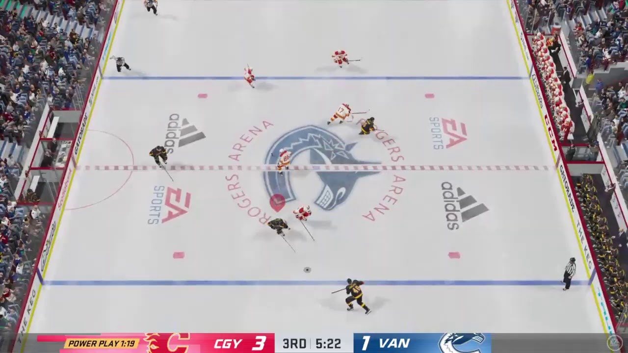NHL 21 All star no sliders