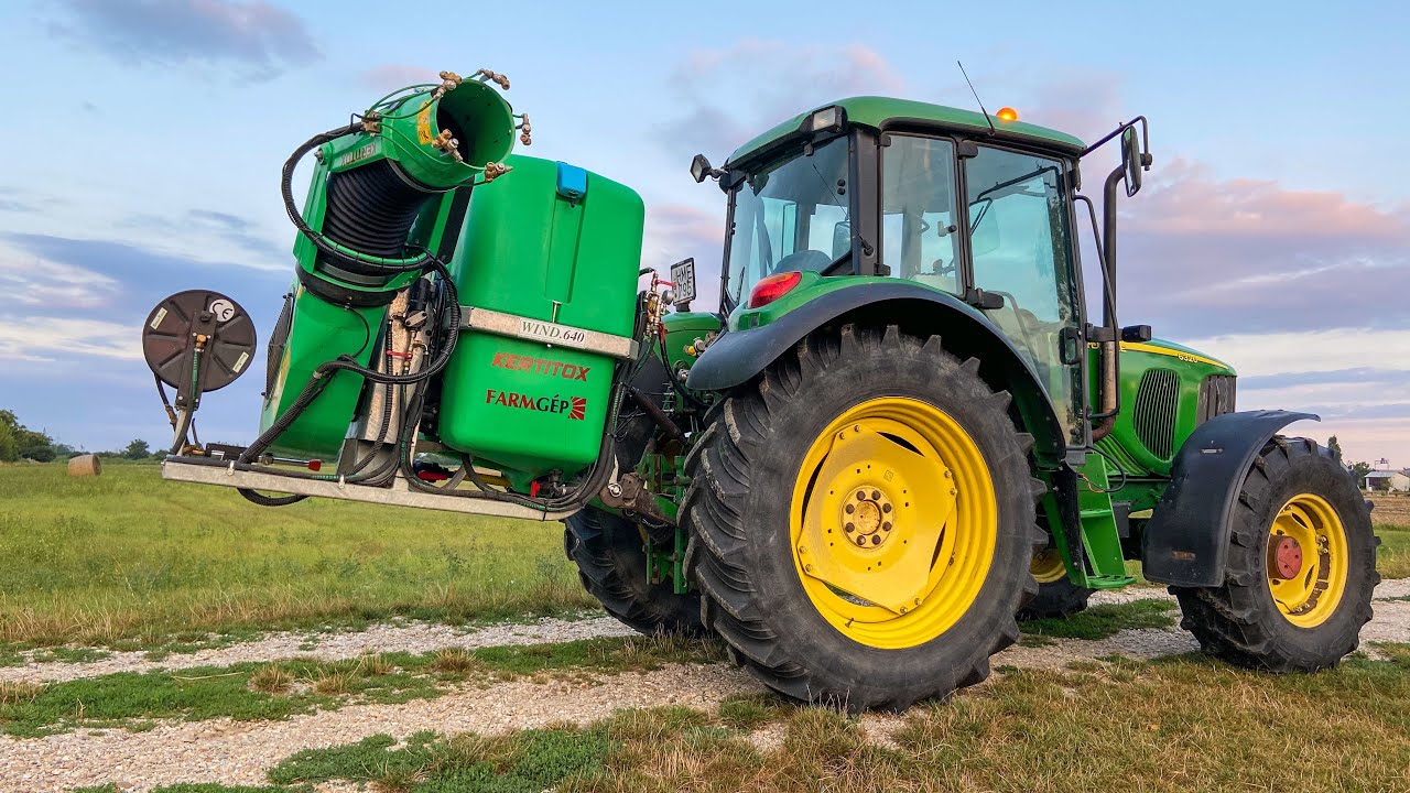 Kertitox Park &eacute;s N&ouml;v&eacute;nyv&eacute;delem | Sz&uacute;nyogirt&aacute;s | John Deere 6320 & Nissan Cabstar