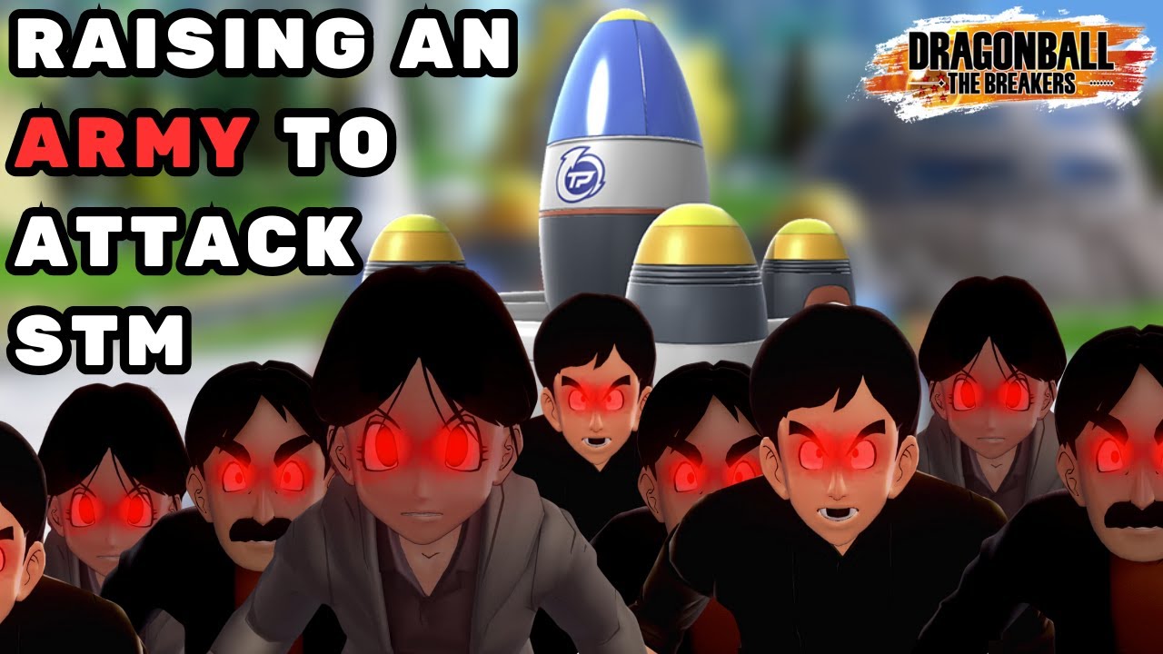 Civilian Army Attacks The STM | Counters Key Rush, Meta And STM-Stall | Dragon Ball: The Breakers