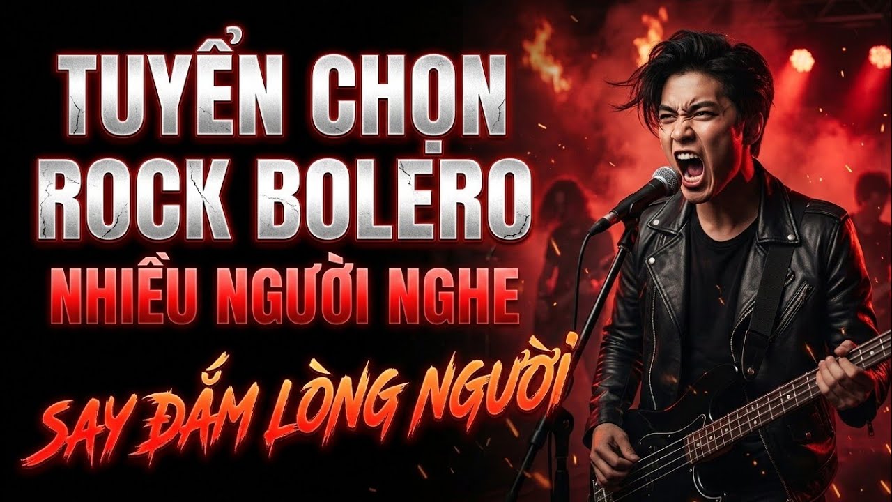ALBUM ROCK BOLERO ĐƯỢC NHIỀU NGƯỜI NGHE NHẤT | Nhạc Bolero cover Rock độc lạ phong cách | Nghe Là Mê