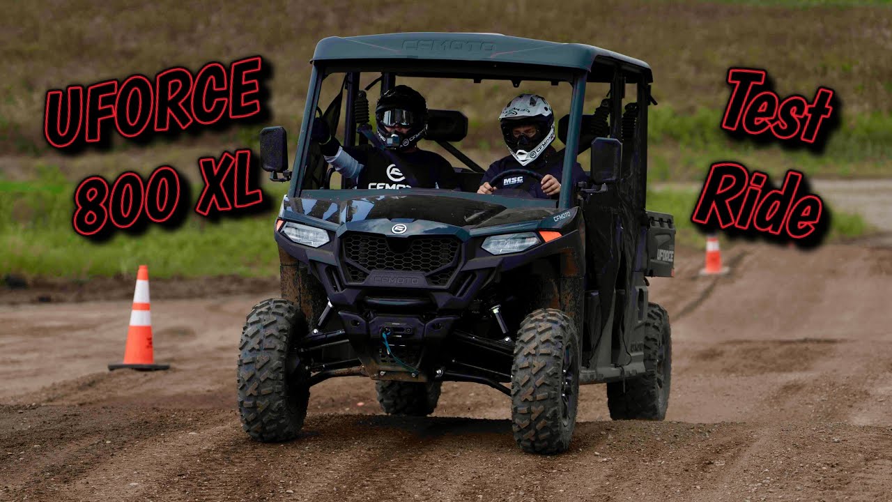 CFMOTO UFORCE 800 XL 2025: первая поездка, отзывы и обзор