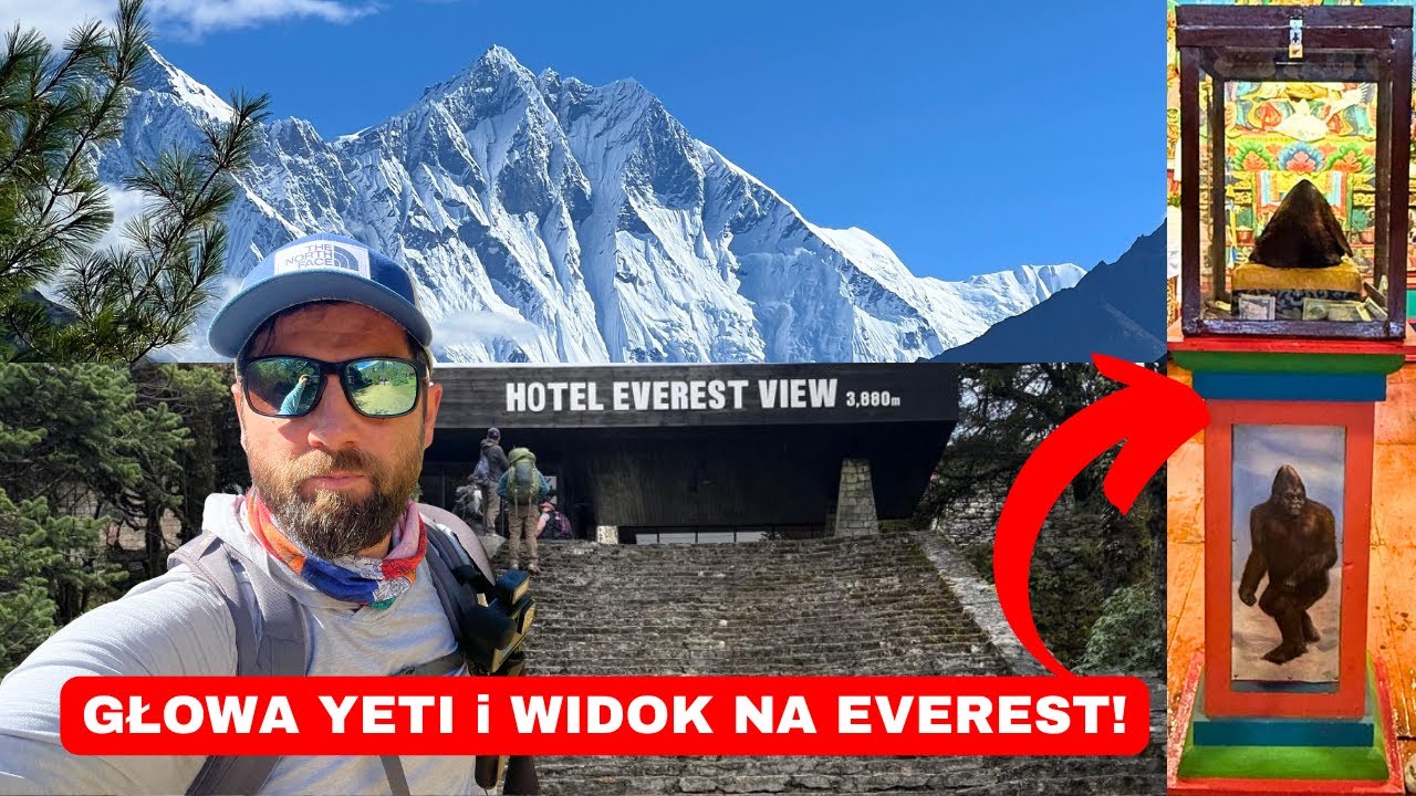 Głowa Yeti, widok na Everest i domowe placki w Himalajach | EBC Vlog #3