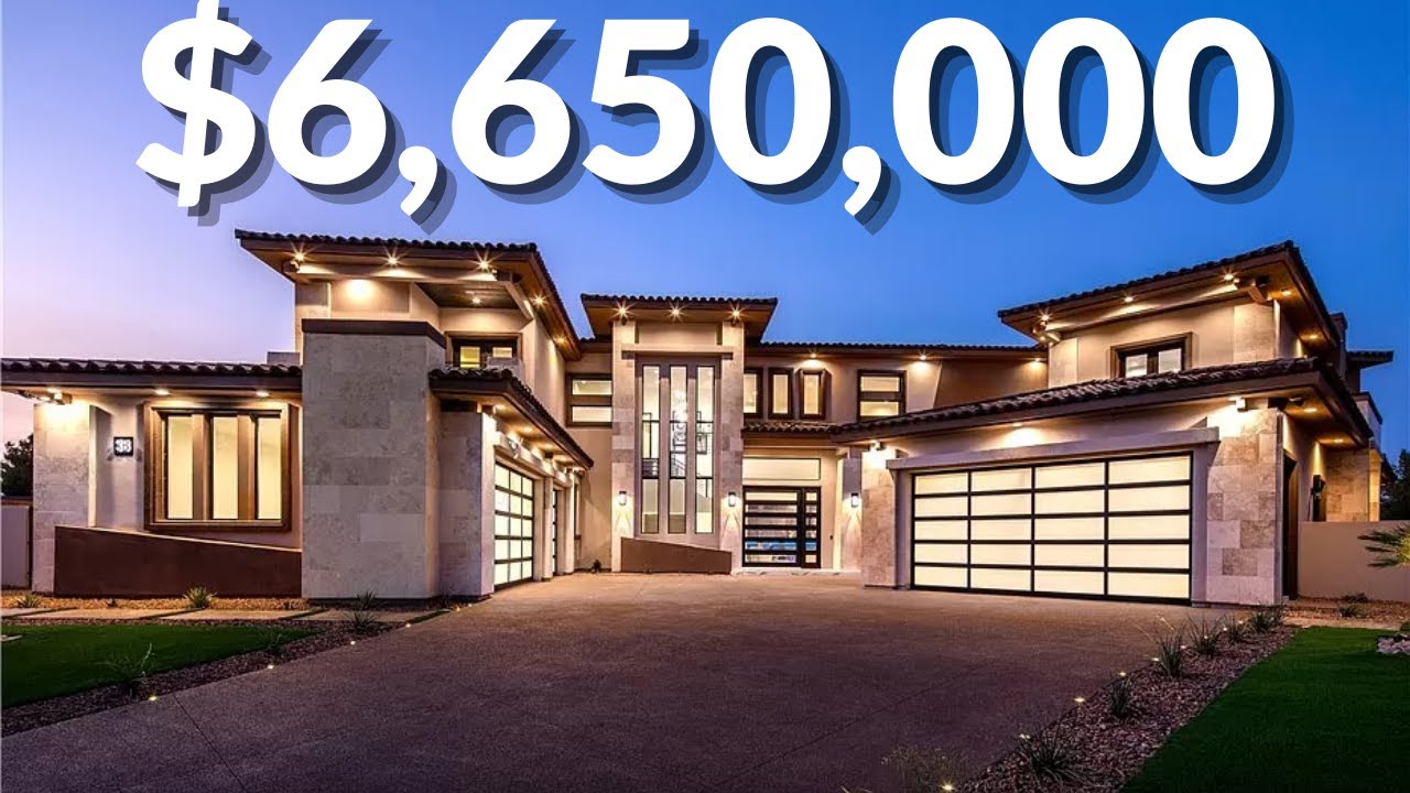 This Is What $6 Million BUYS YOU In Las Vegas | Las Vegas Luxury Home Tour