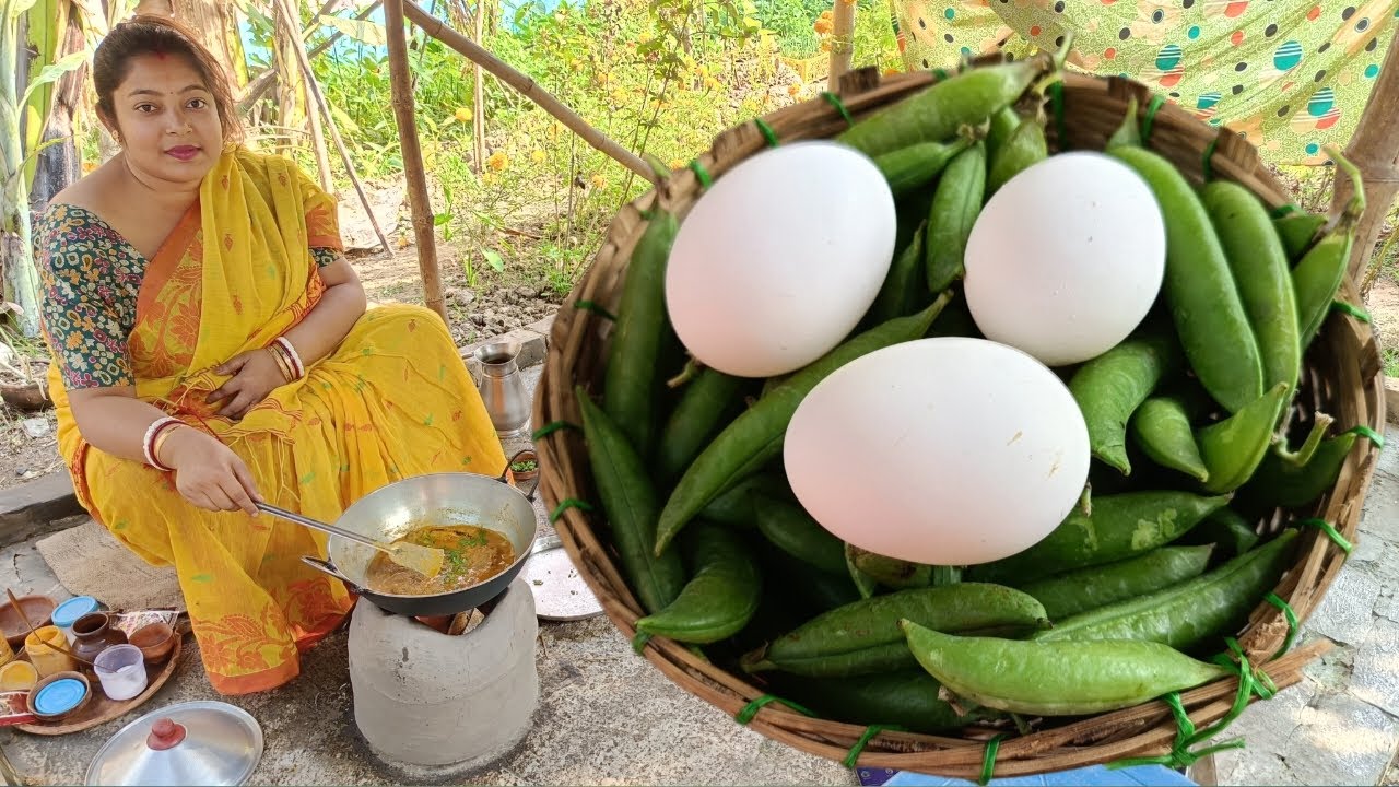 একঘেঁয়ে রান্না বাদ দিয়ে কড়াইশুটি ও ডিমের নতুন এই রান্নাটি একবার বানিয়ে নিন | Egg Recipe Bengali
