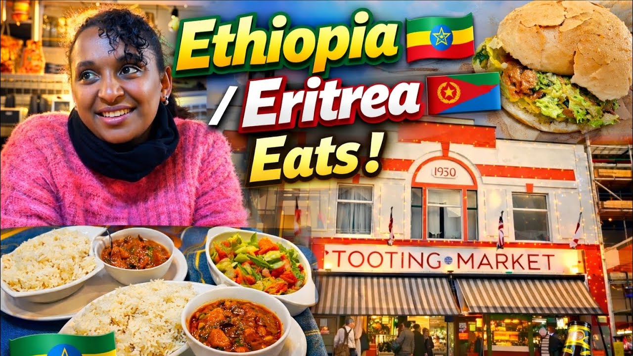 Eating #ethiopia & #eritrea #food in #tooting #mustsee #habesha #foodie 