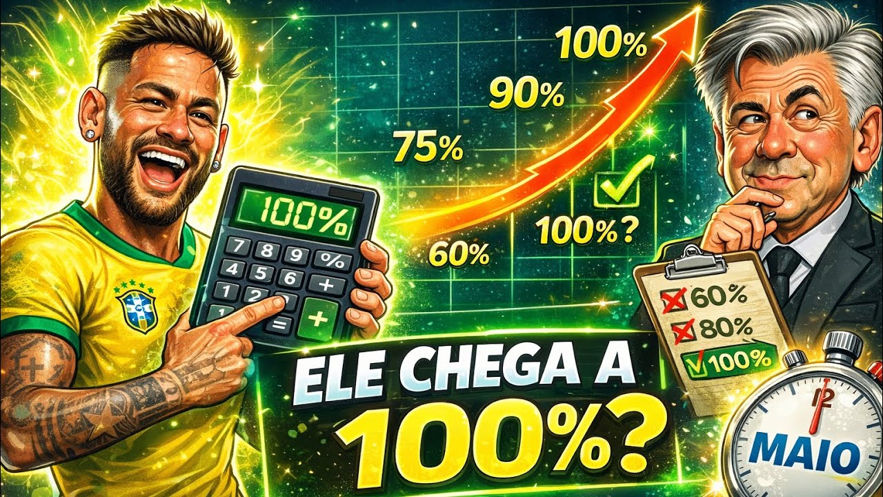 NEYMAR VAI SER CONVOCADO ? A MATEMÁTICA RESPONDE O QUE PRECISA PARA ISSO ACONTECER.