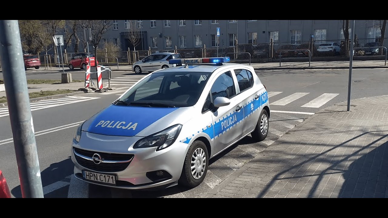 Interwencja patrolu policji w Gdyni