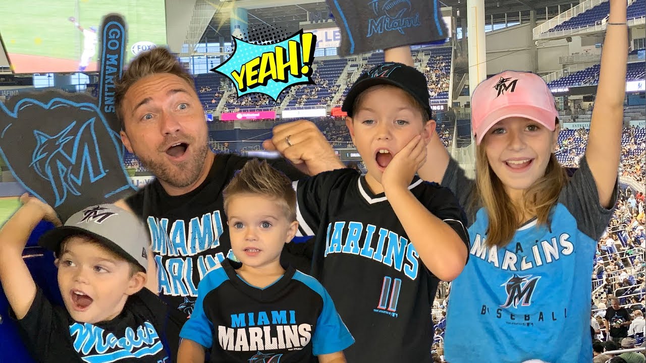 We go to a MIAMI MARLINS Game! Father's Day 2019 Vlog!