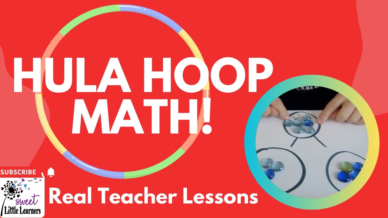 Teaching Number Bonds with Hula Hoops | Part-Part-Whole Kindergarten Math Centre | Ontario FDK 2025