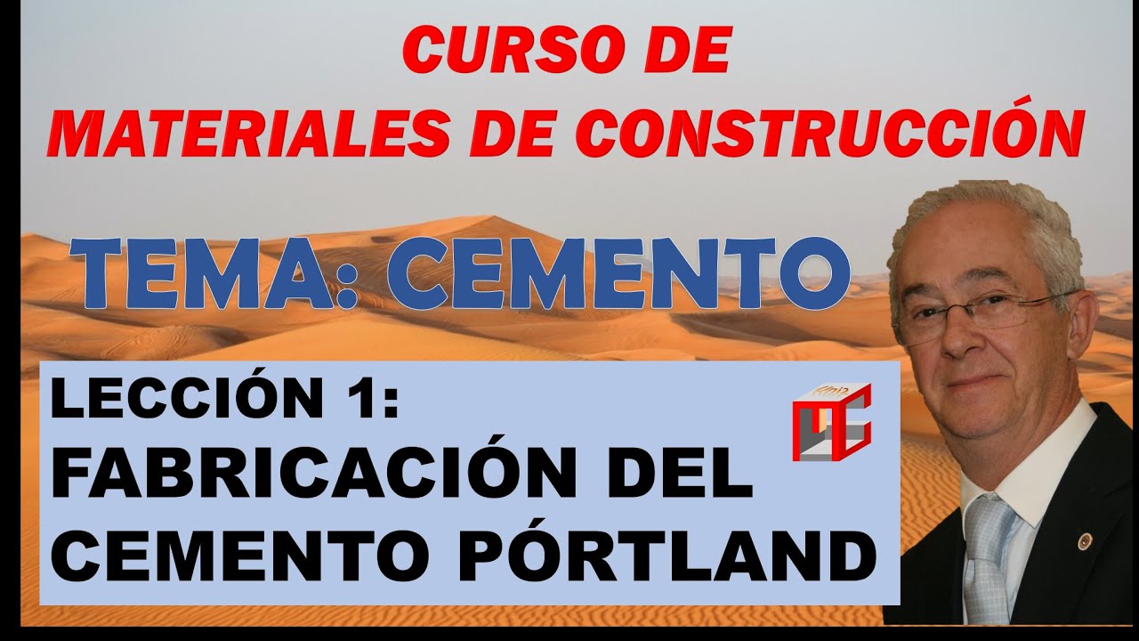 Fabricación del Cemento de base Pórtland