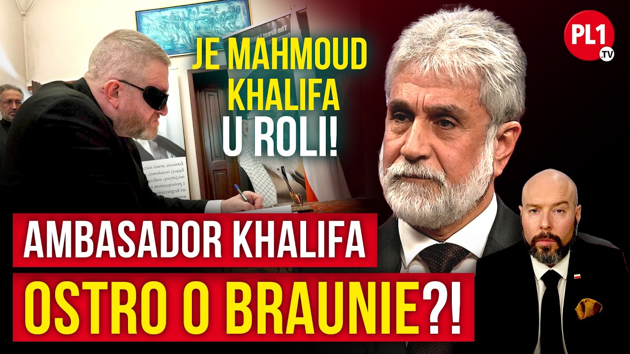Ambasador Palestyny Mahmoud Khalifa OSTRO u Roli o Braunie, Iranie, Izraelu, Trumpie i Wojnie?! PL1