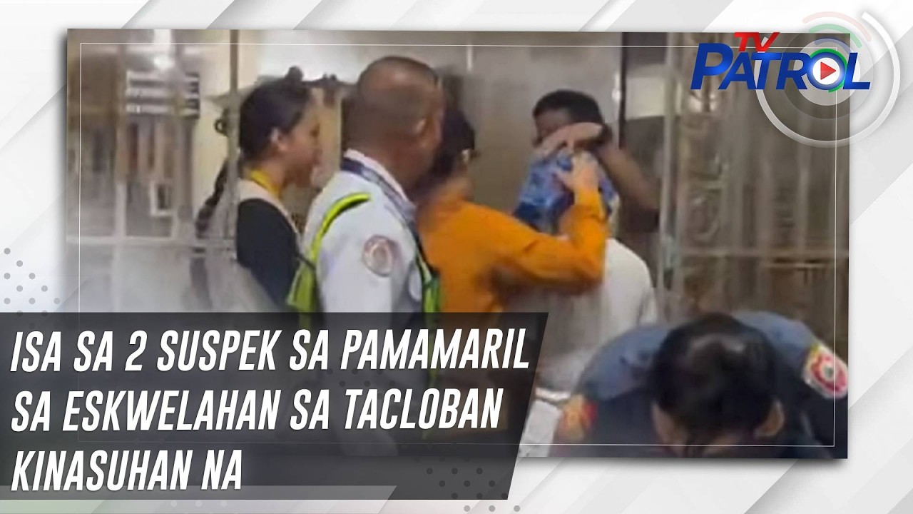 Isa sa 2 suspek sa pamamaril sa eskwelahan sa Tacloban kinasuhan na | TV Patrol
