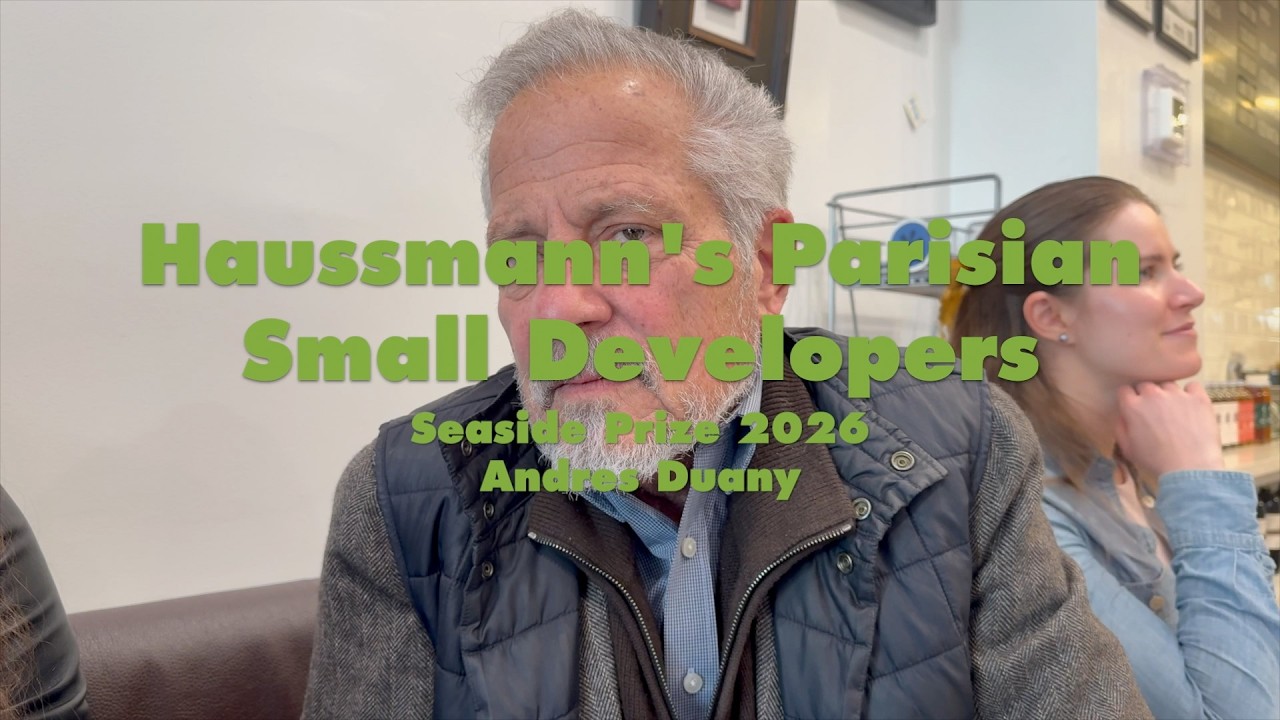 Seaside Prize 2026 Andres Duany