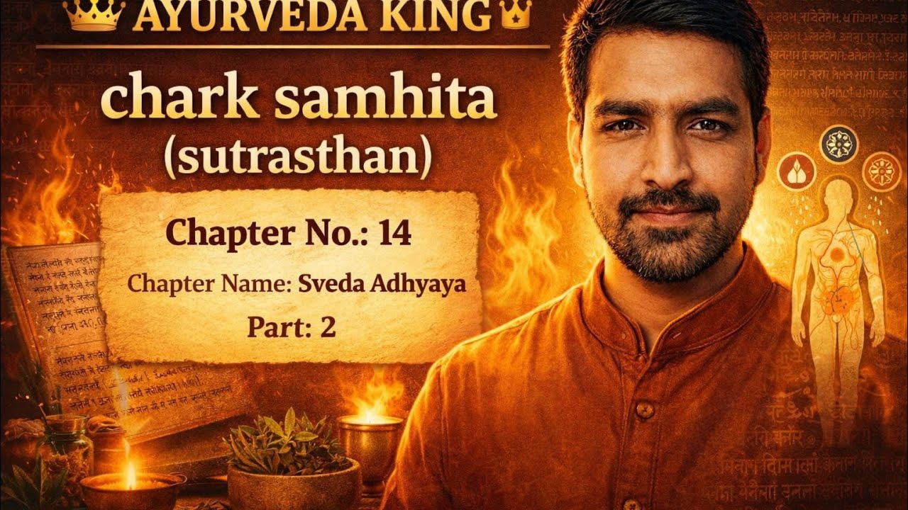 Sveda Adhyaya part 2 | Charaka Samhita Sutra Sthana Chapter 14 | Svedana Karma Lecture part 2| BAMS