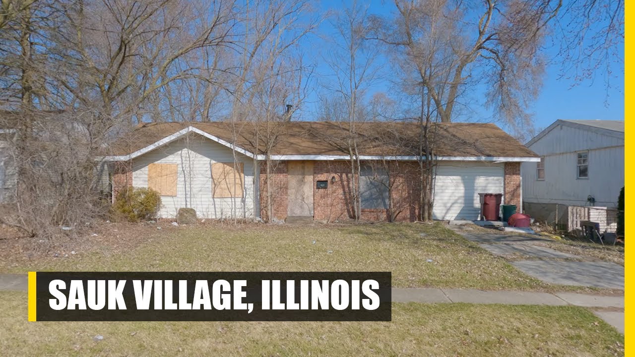A DANGER ZONE in Suburban Chicago | Sauk Village, Illinois