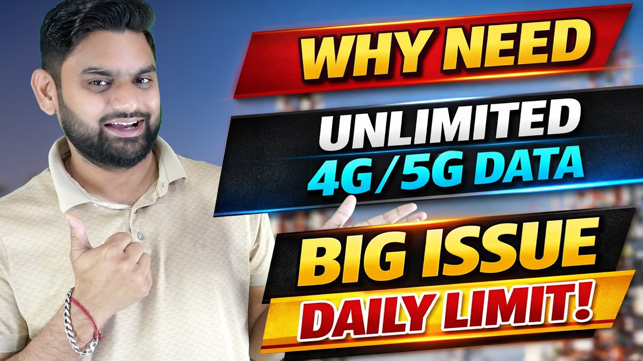 Why Need Unlimited 4G/5G Data Plans | Airtel 5G Unlimited Data Work? | Best Unlimited 4G Data Plans