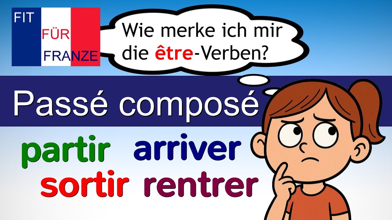 Passé composé mit être | Mein Lerntipp!