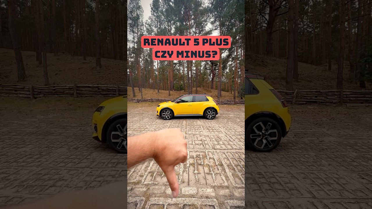 Renault 5 - plusy i minusy #renault #renault5 #ev #hatchback #samoch&oacute;d #plusminus #slodkie
