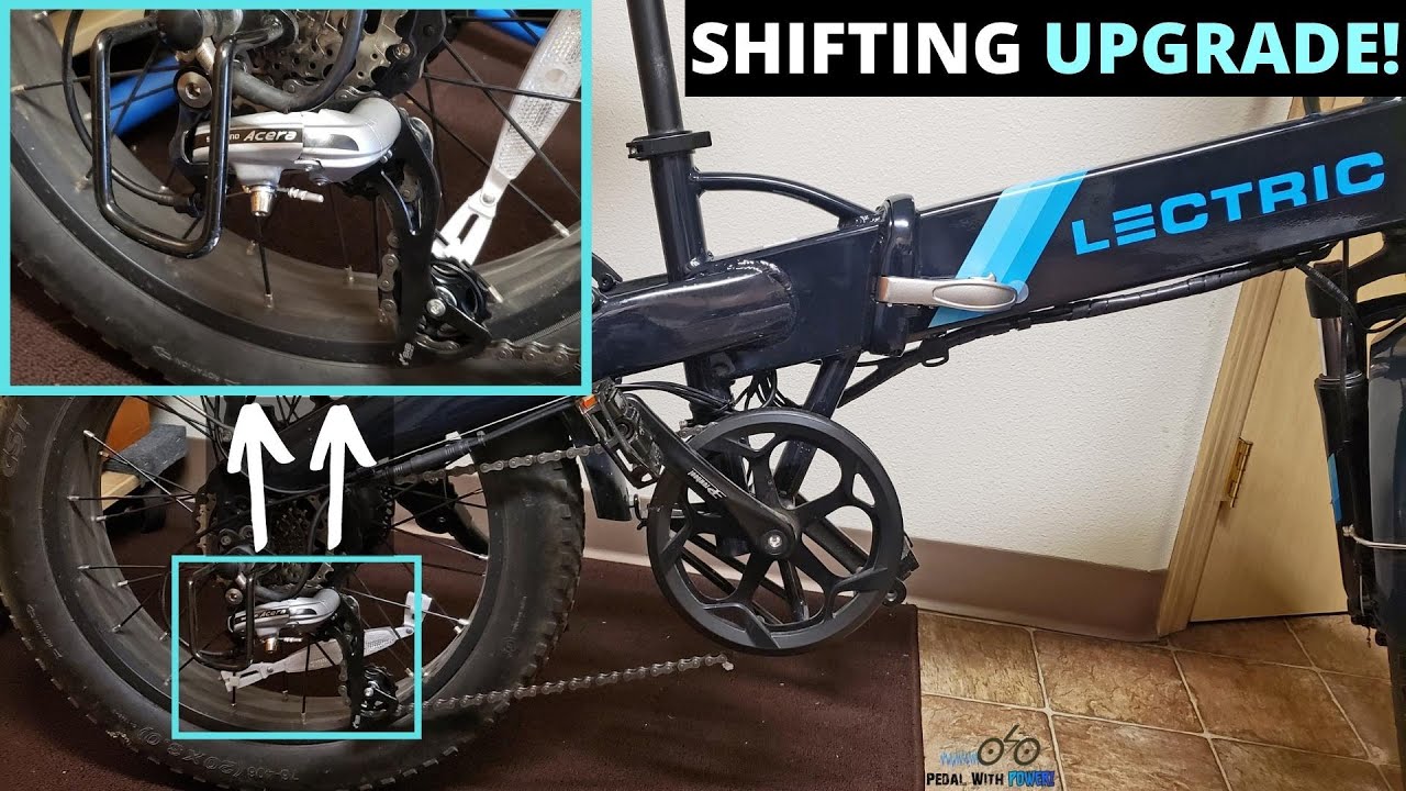 Lectric XP 2.0 UPGRADE - How to Install A New Derailleur