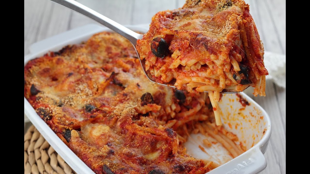BUCATINI ALLA PIZZAIOLA gratinati in forno - Saporiti, filanti e succulenti!!