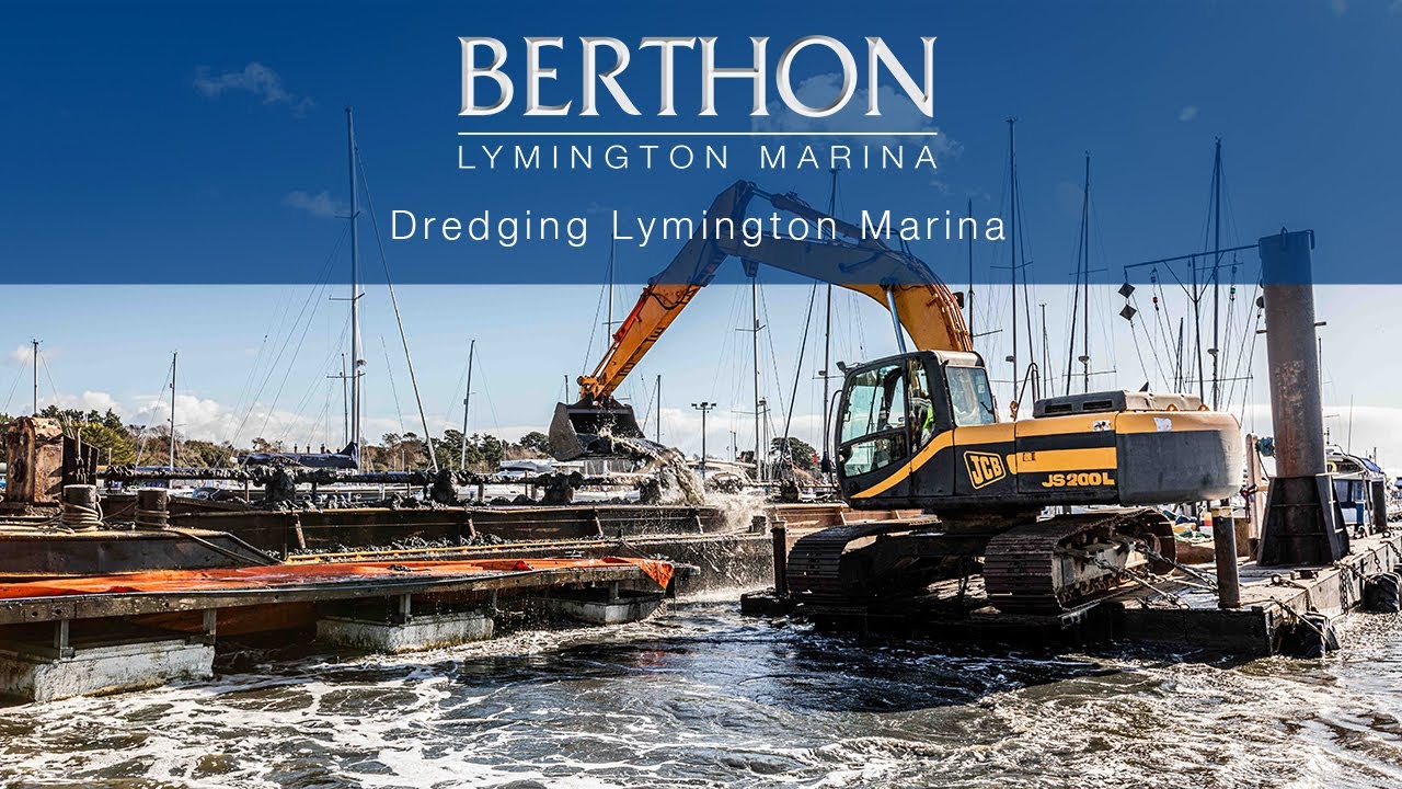 Dredging Lymington Marina - Berthon Lymington Marina