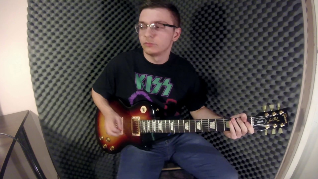 Top 10 KISS Guitar Solos Part 1 (One Take Cover) Ace Frehley SOLOS
