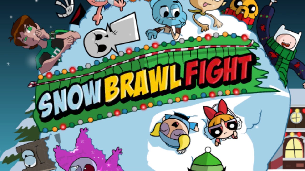 Snow Brawl Fight - Vs. Team Powerpuff Girls Music Extended