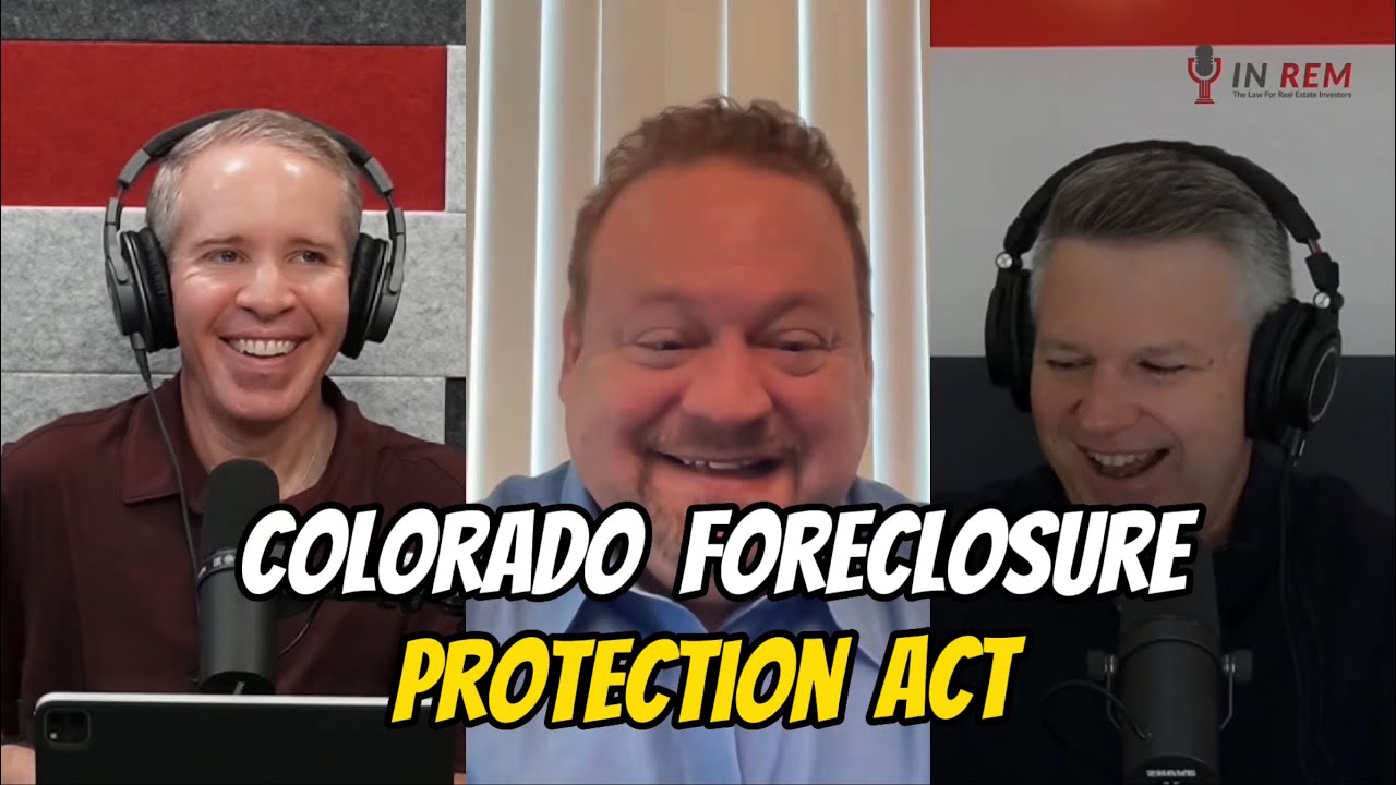 Foreclosure Rescue Laws: The Colorado Foreclosure Protection Act