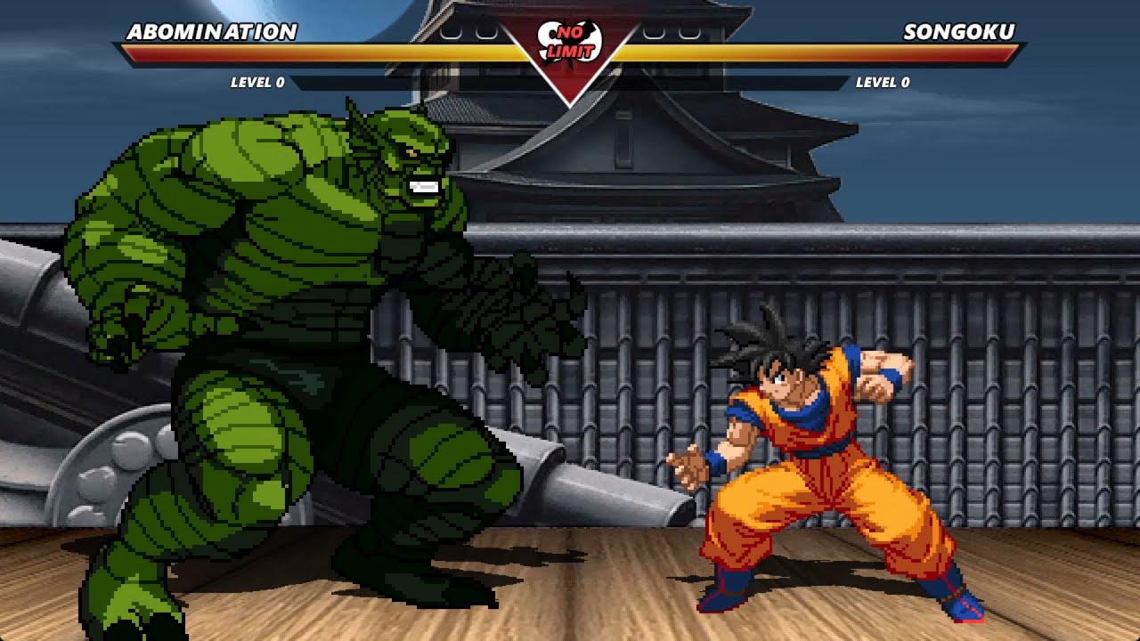 Goku VS Abomination - The Greatest Fight of All Time !!