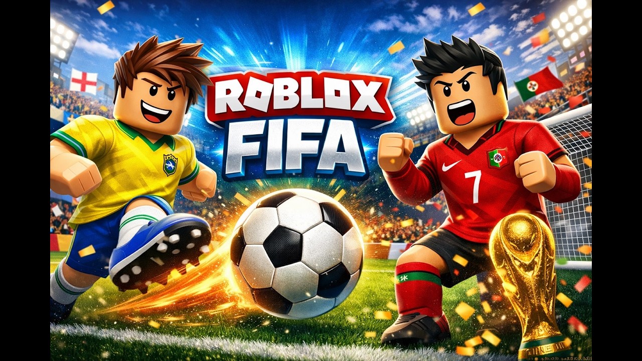  Jogando fifa  roblox ganho e perco e porque eu sou bom ou e o cara e bom- roblox