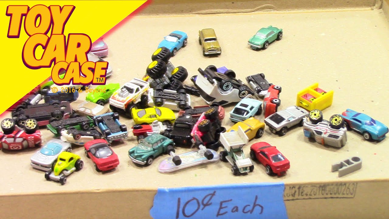 Mega Micro Machine Garage Sale find Toy Car Case