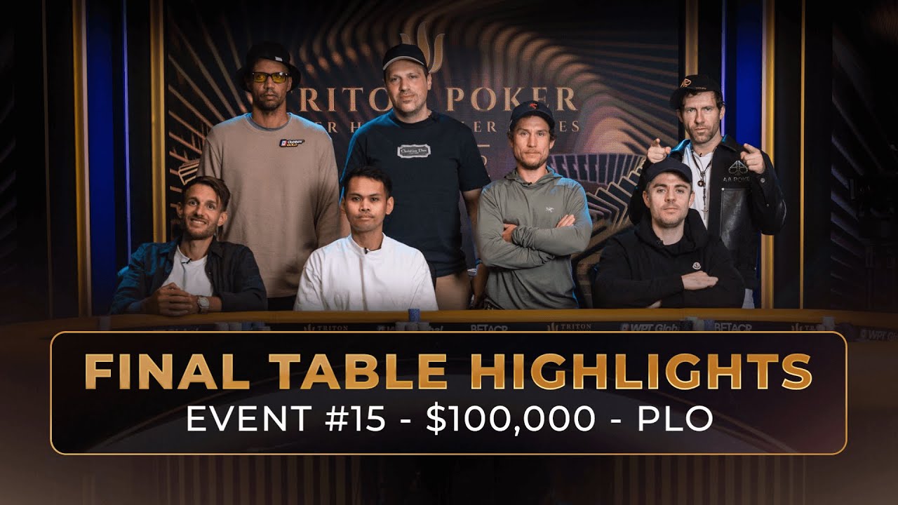 Triton Poker $100K PLO Main Event | Record $2.39M First Prize Final Table