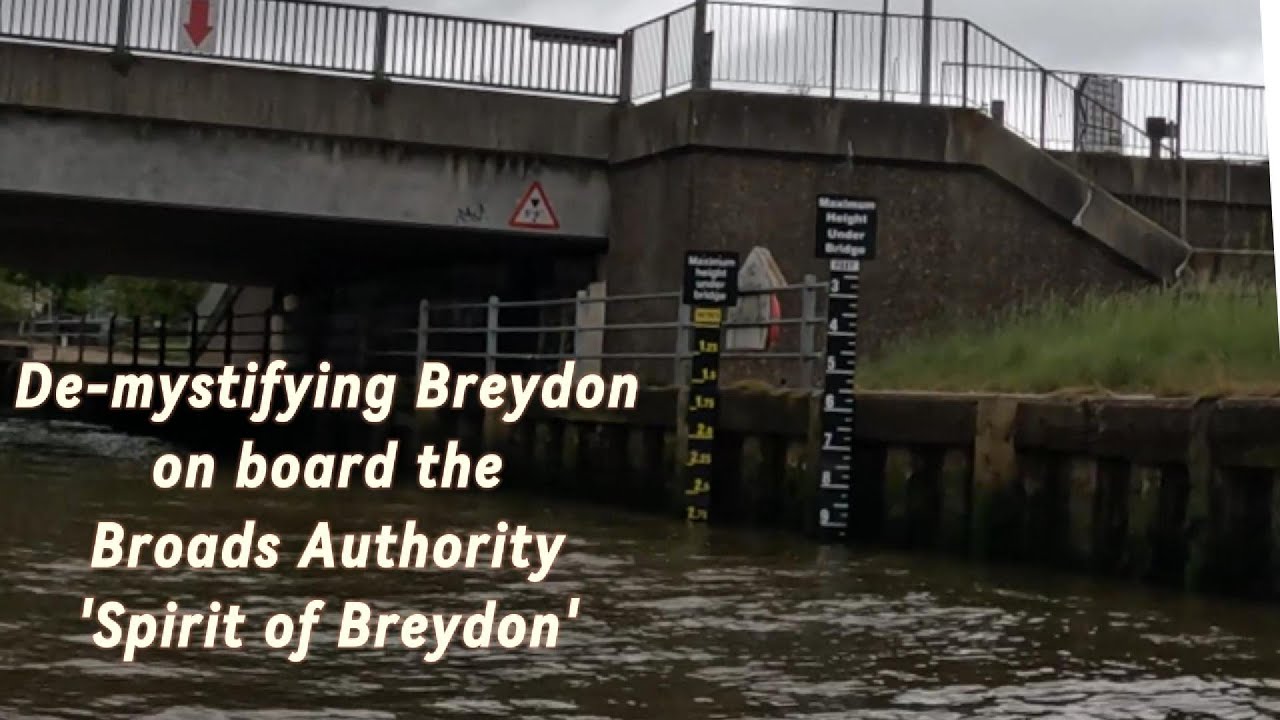 De mystifying Breydon on board 'Spirit of Breydon'