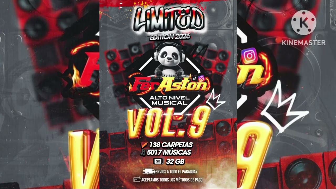 🔰ENGANCHADO KACHACA ACAPELA🔰 PENDRIVE FER ASTON VOL.9 LIMITED EDITION 2026🇵🇾