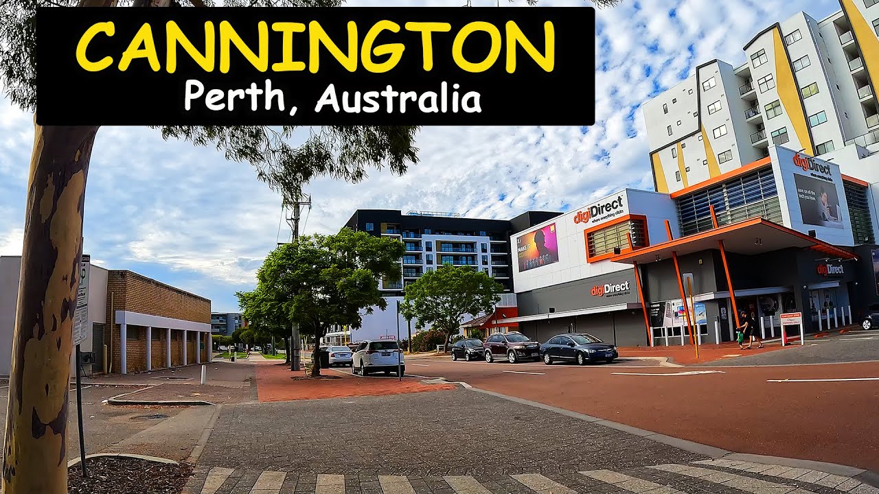 Perth, Australia - Walking around suburb Cannington (Albany Hwy to Sevenoaks Street) #perthsuburb